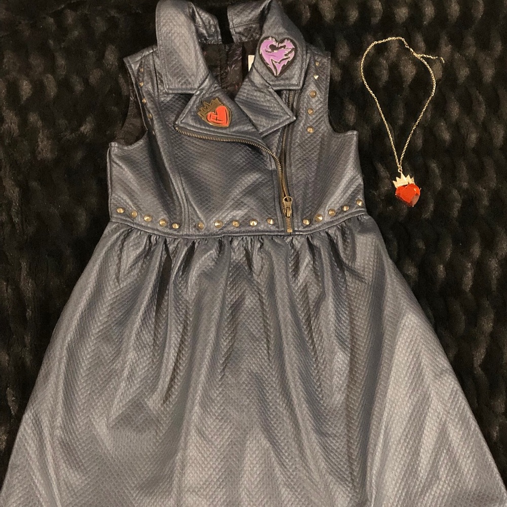 Disney Descendants Evie leather like dress